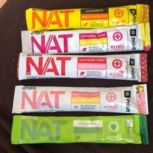 Pruvit. Keto//os NAT  5 flavors.